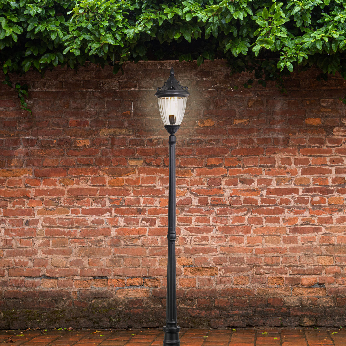 Newark Black E27 IP44 Traditional Outdoor Post Light