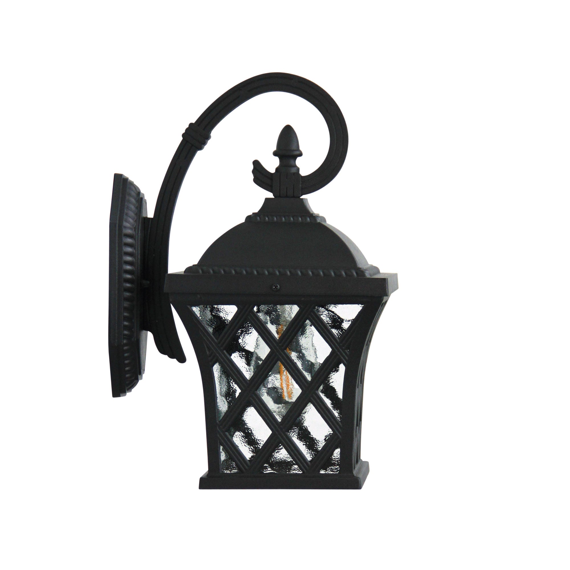 Fairview Traditional Outdoor Coach Light Black