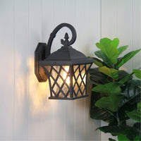 Thumbnail for Fairview Black E27 IP44 Traditional Coach Light