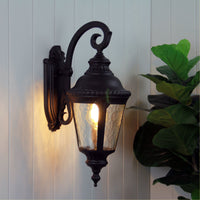 Thumbnail for Bristol Black E27 IP44 Traditional Down Coach Light