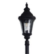 Bristol Black E27 IP44 Traditional Outdoor Post Light