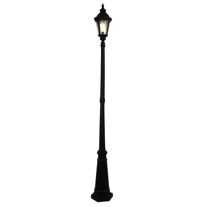 Bristol Black E27 IP44 Traditional Outdoor Post Light