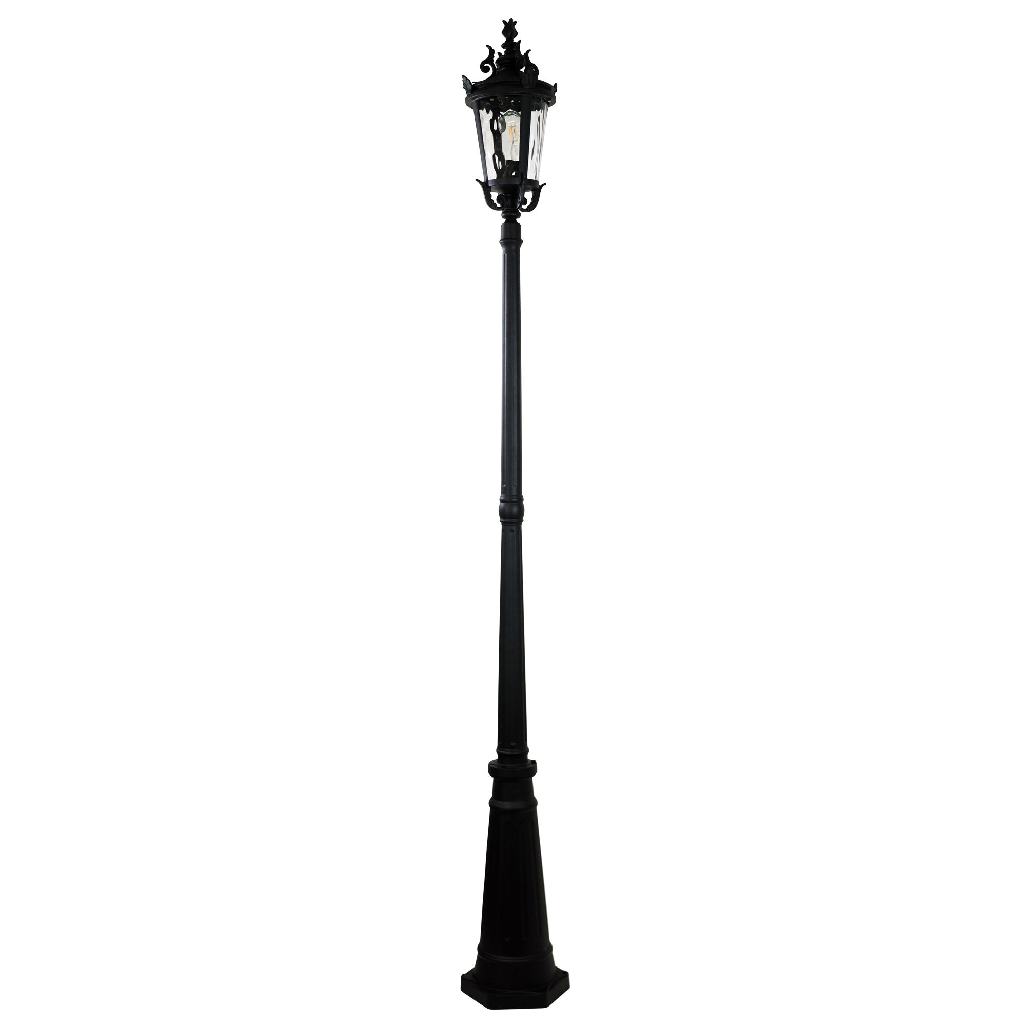 Albion Black E27 IP44 Traditional Outdoor Post Light