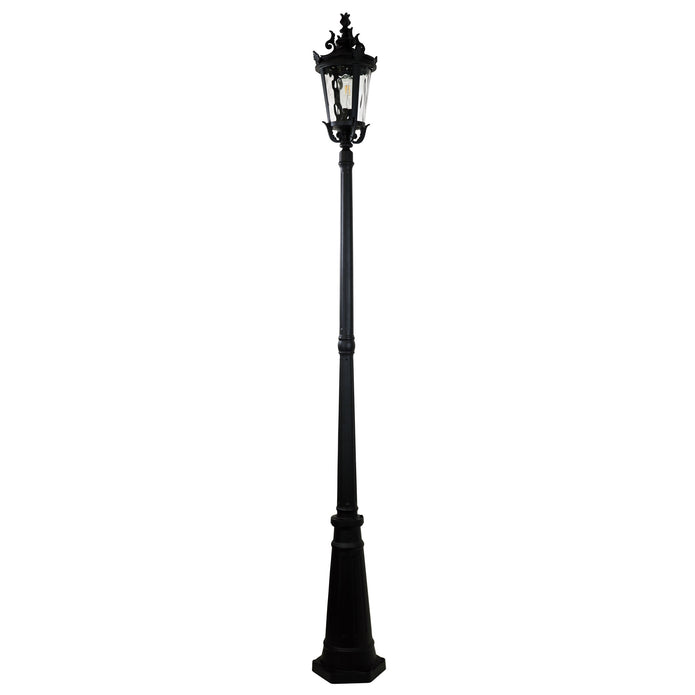 Albion Black E27 IP44 Traditional Outdoor Post Light
