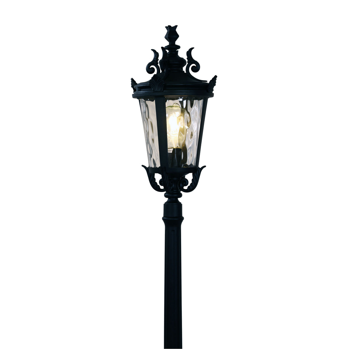 Albion Black E27 IP44 Traditional Outdoor Post Light
