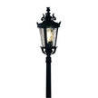 Albion Black E27 IP44 Traditional Outdoor Post Light