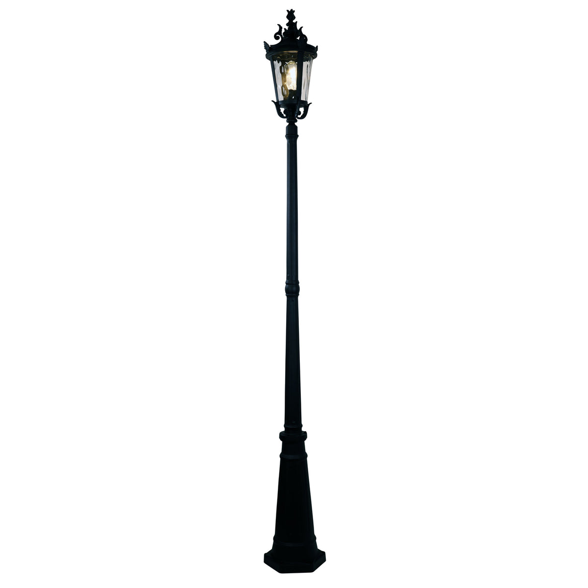 Albion Black E27 IP44 Traditional Outdoor Post Light