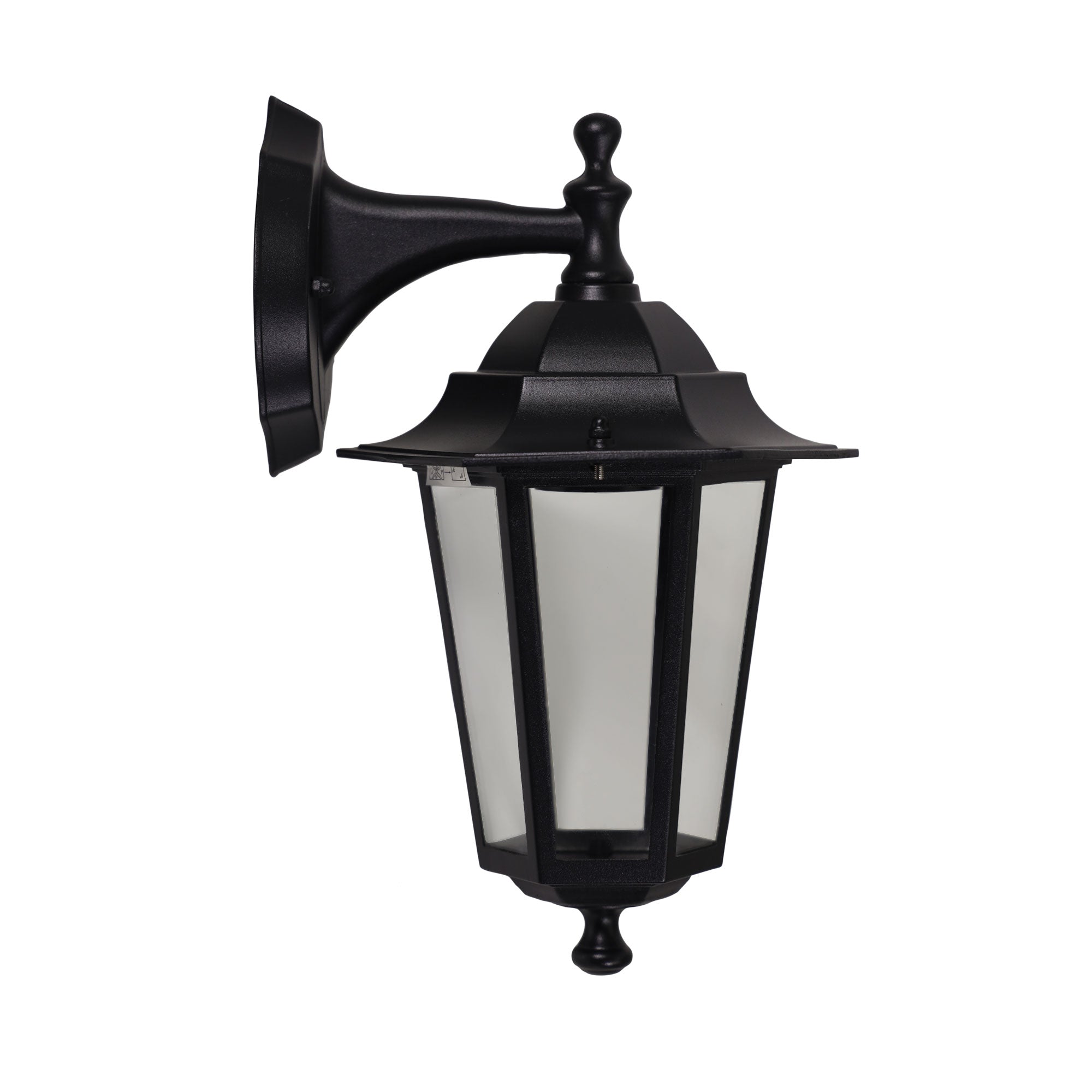 Ascot Traditional Outdoor Wall Light in Black - OL7401BK