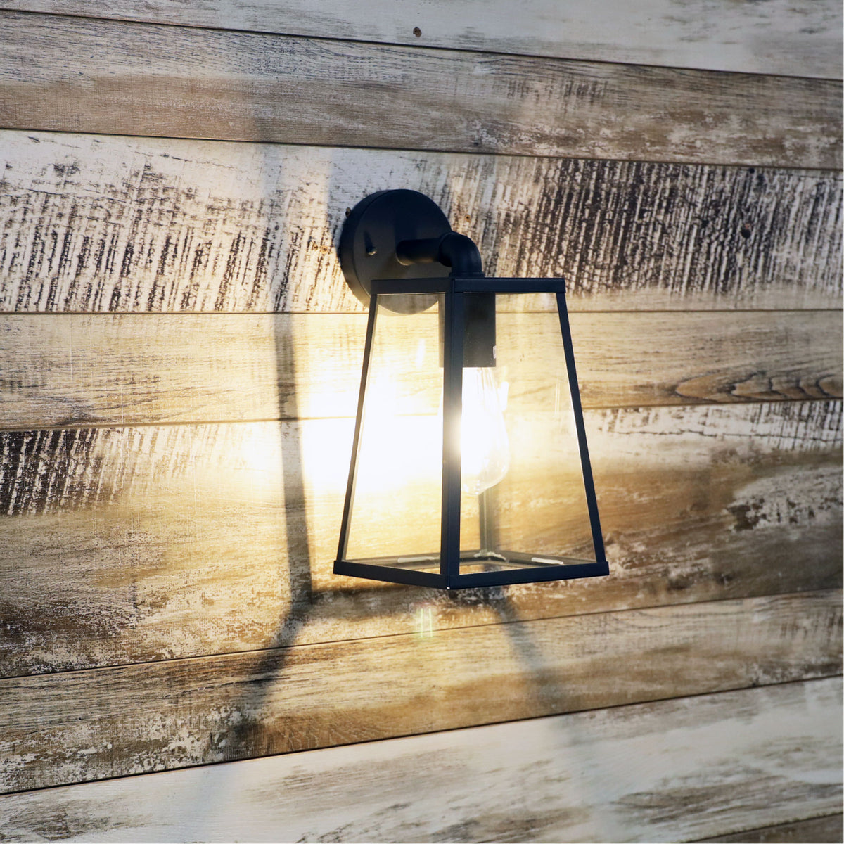 North Graphite E27 IP44 Outdoor Wall Light