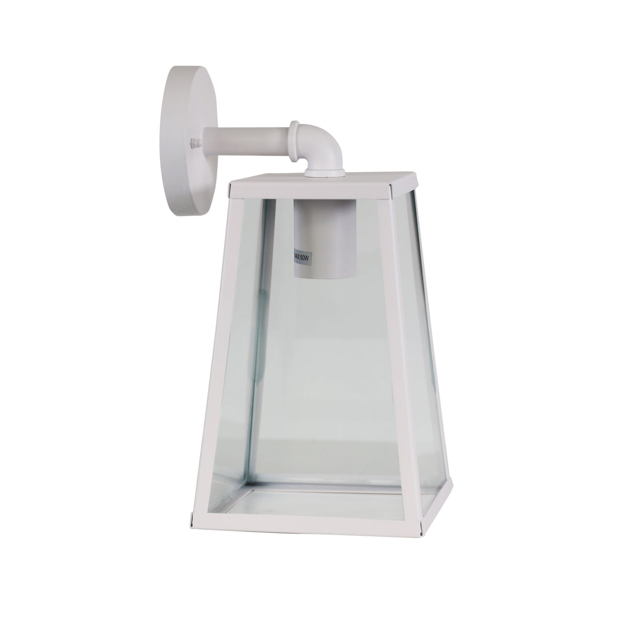 North White Outdoor Wall Light