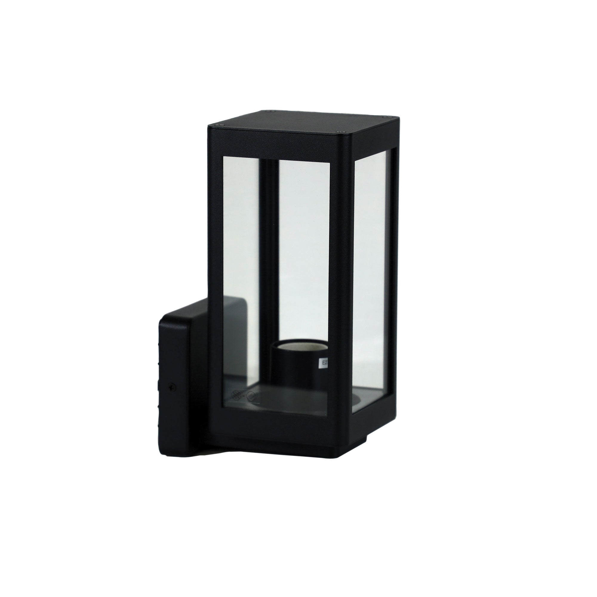 Portico Black Outdoor Wall Light