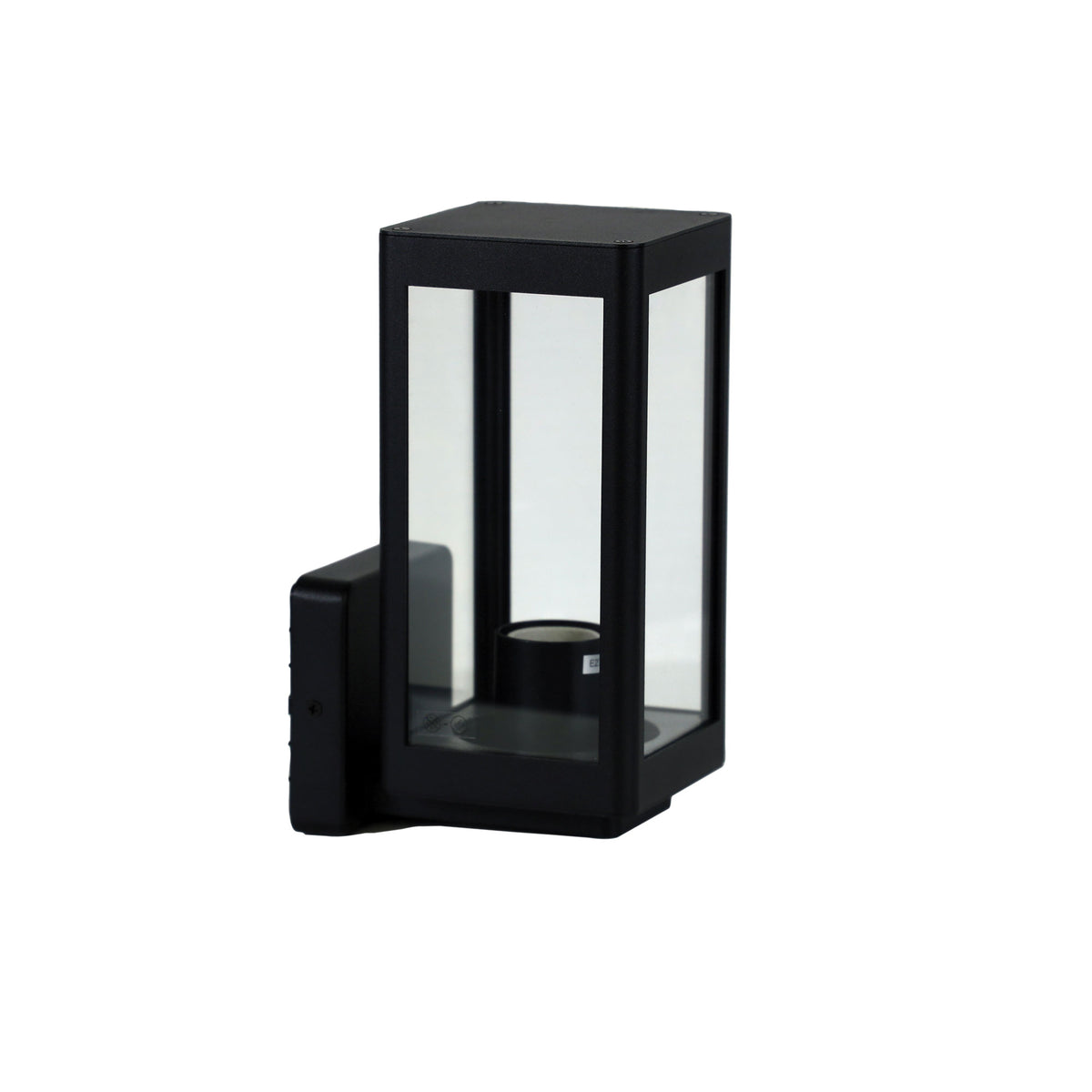 Portico Black Outdoor Wall Light
