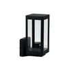 Portico Black Outdoor Wall Light