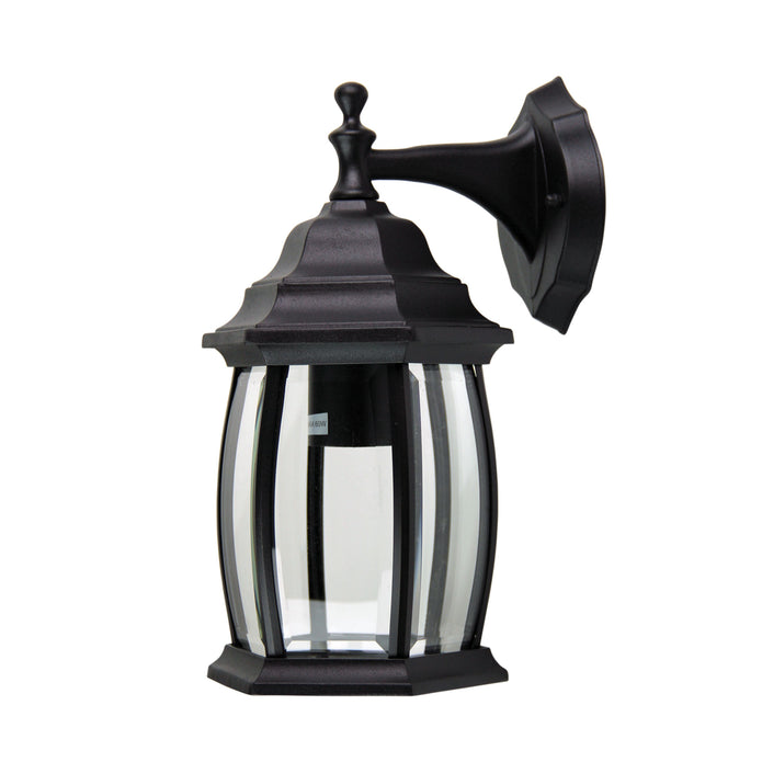 Highgate Down Black Traditional Outdoor Wall Light