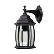 Highgate Down Black Traditional Outdoor Wall Light