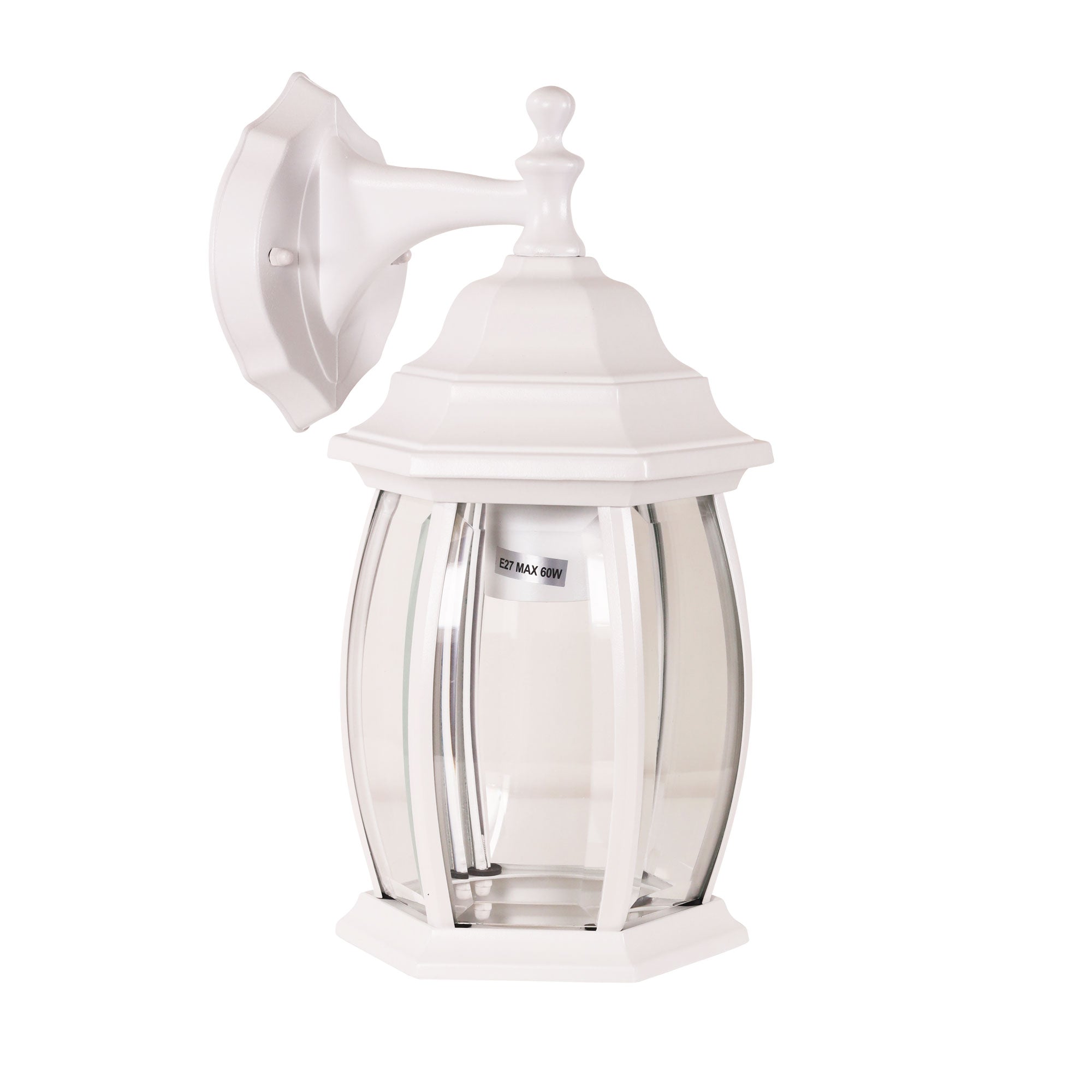 Highgate Down White Traditional Outdoor Wall Light