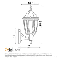 Thumbnail for Highgate.Up Green E27 IP44 Traditional Coach Light