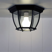Thumbnail for Highgate Black B22 IP20 Traditional Under Eave DIY