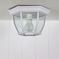 Thumbnail for Highgate White B22 IP20 Traditional Under Eave DIY