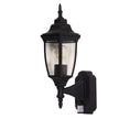 Highgate Sensor Black Outdoor Light With Motion Sensor