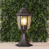 Thumbnail for Highgate Newel Black E27 IP44 Pillar Mount