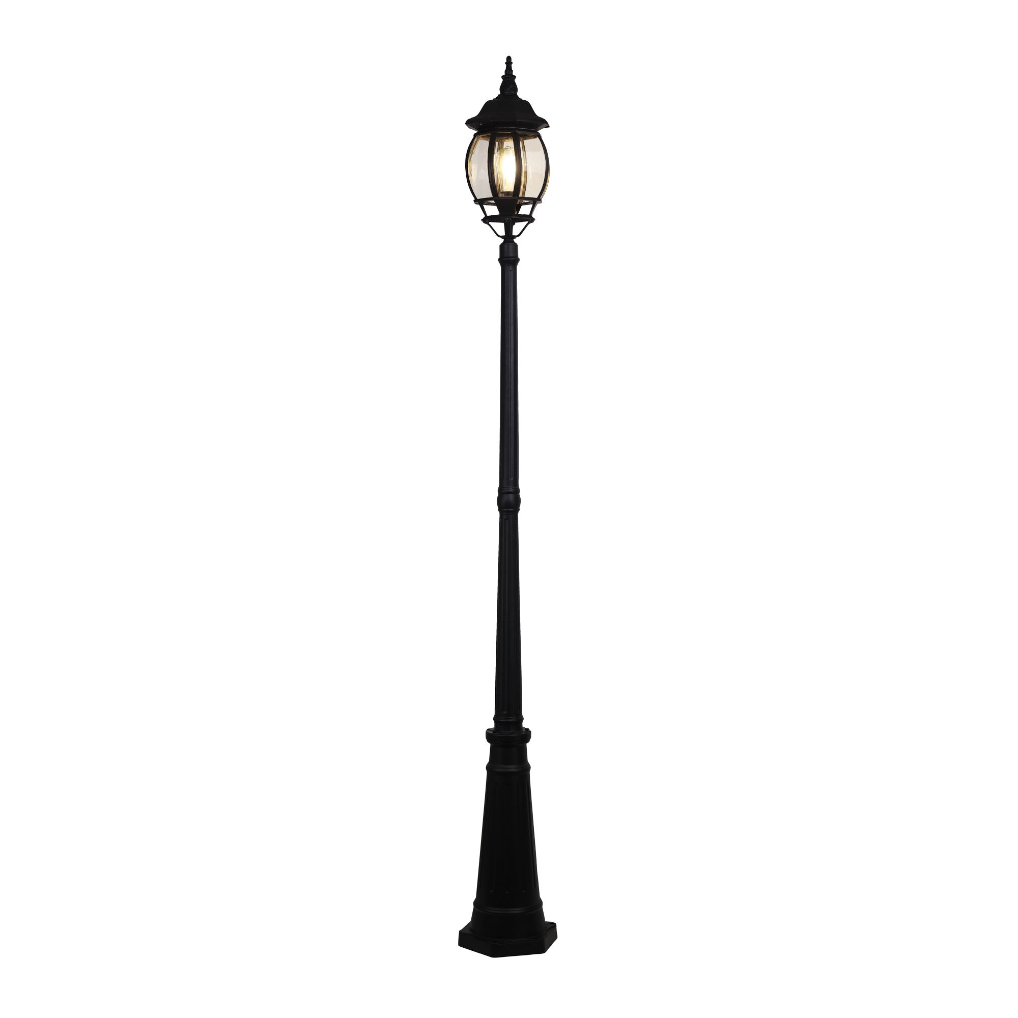 Highgate Black E27 IP44 Traditional Outdoor Post Light
