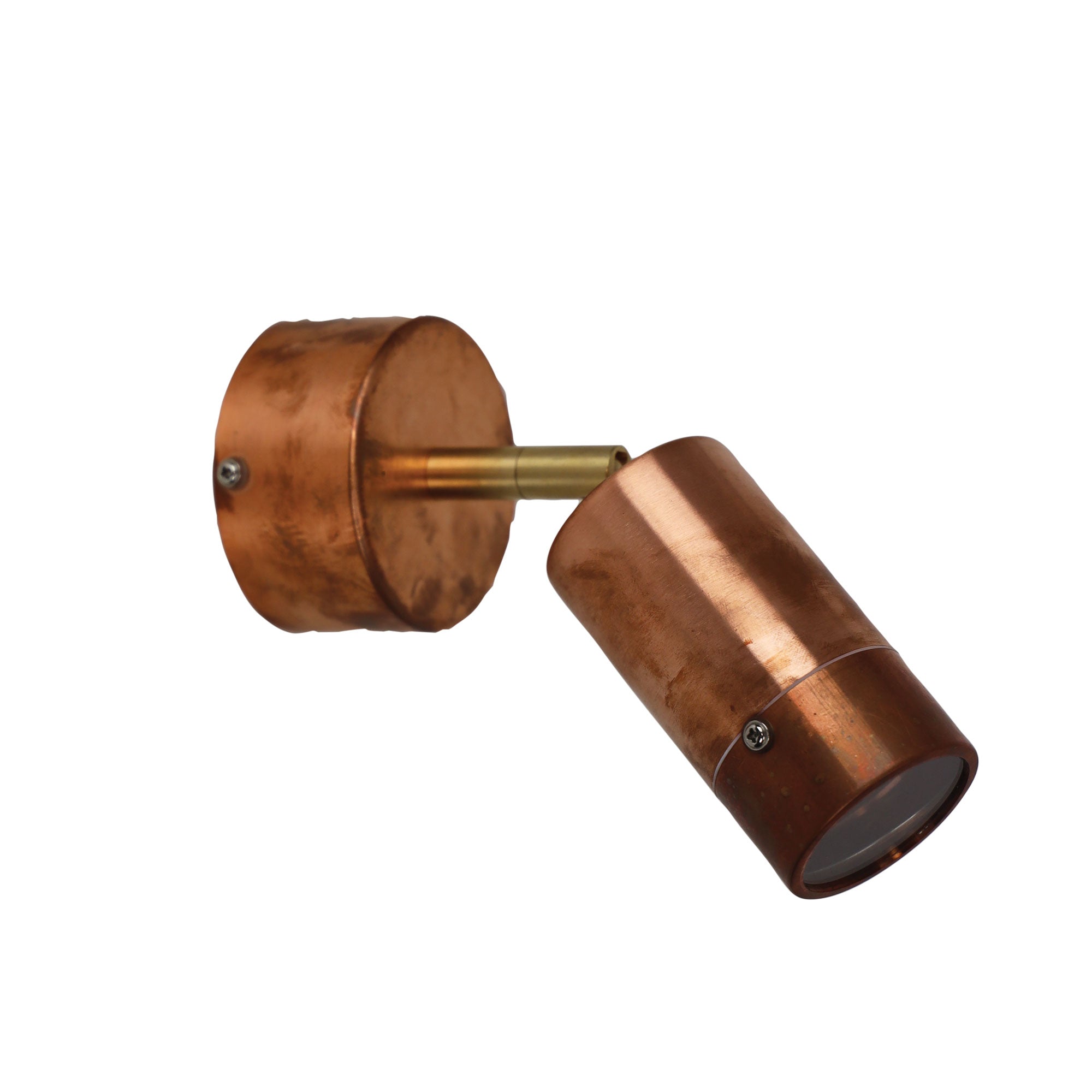 Comma Adjustable Copper 240V Outdoor Spotlight Copper