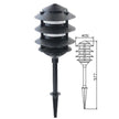 Pavillion Black 12V IP44 DIY Garden Pathway Spike Light