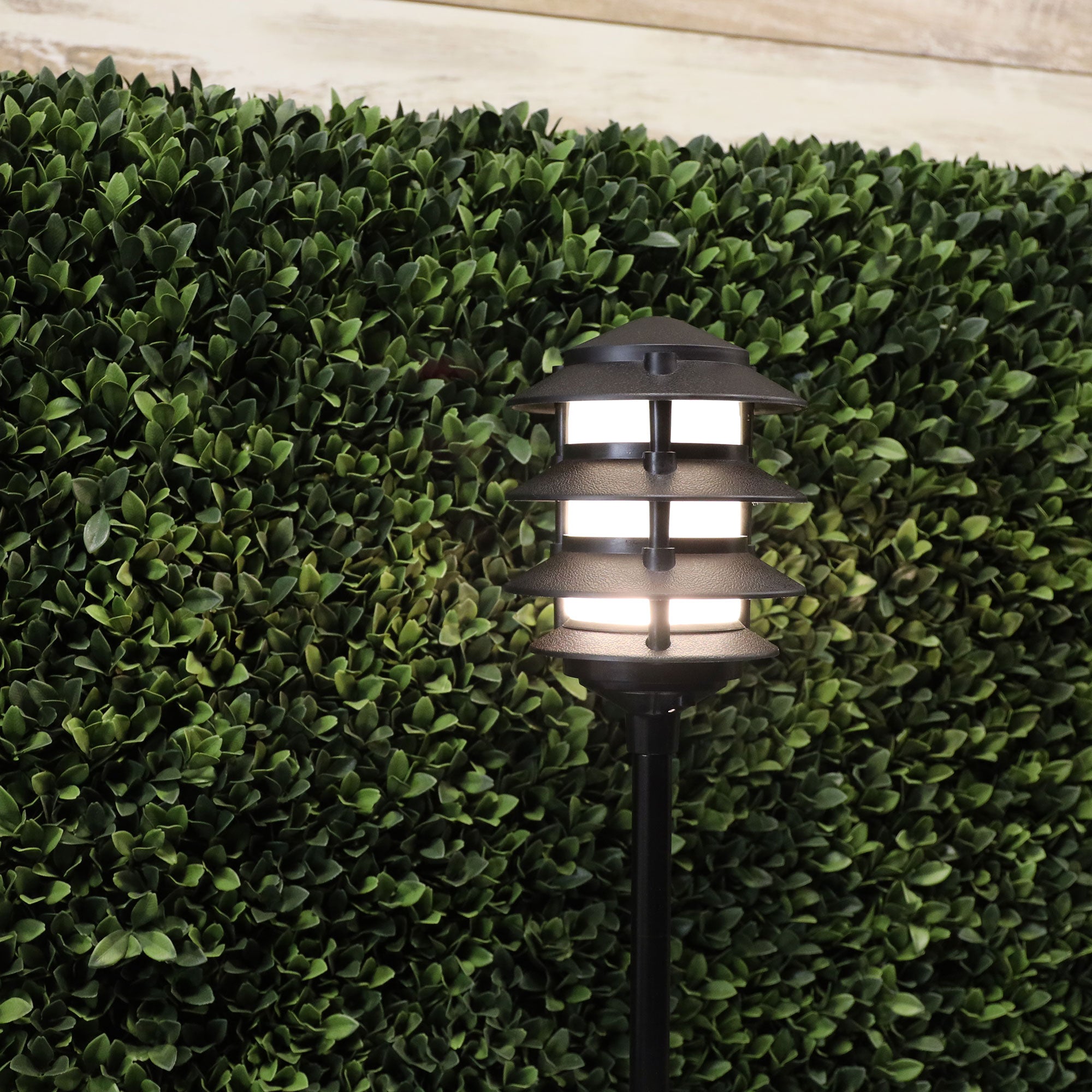 Pavillion Black 12V IP44 DIY Garden Pathway Spike Light