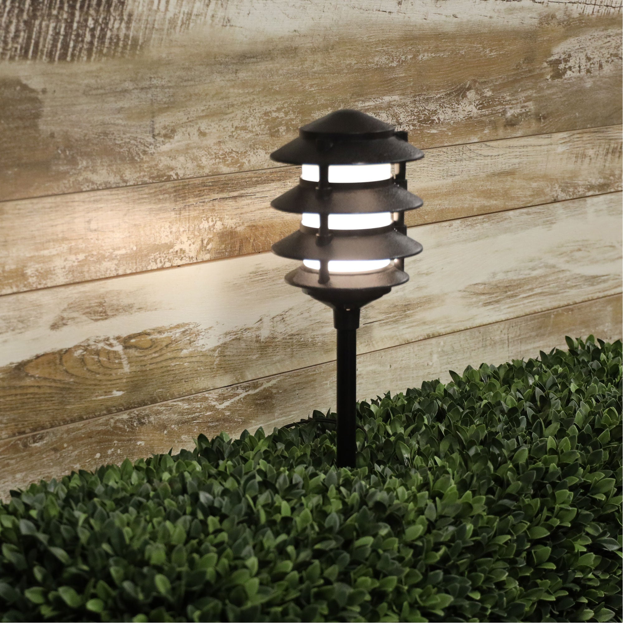 Pavillion Black 12V IP44 DIY Garden Pathway Spike Light