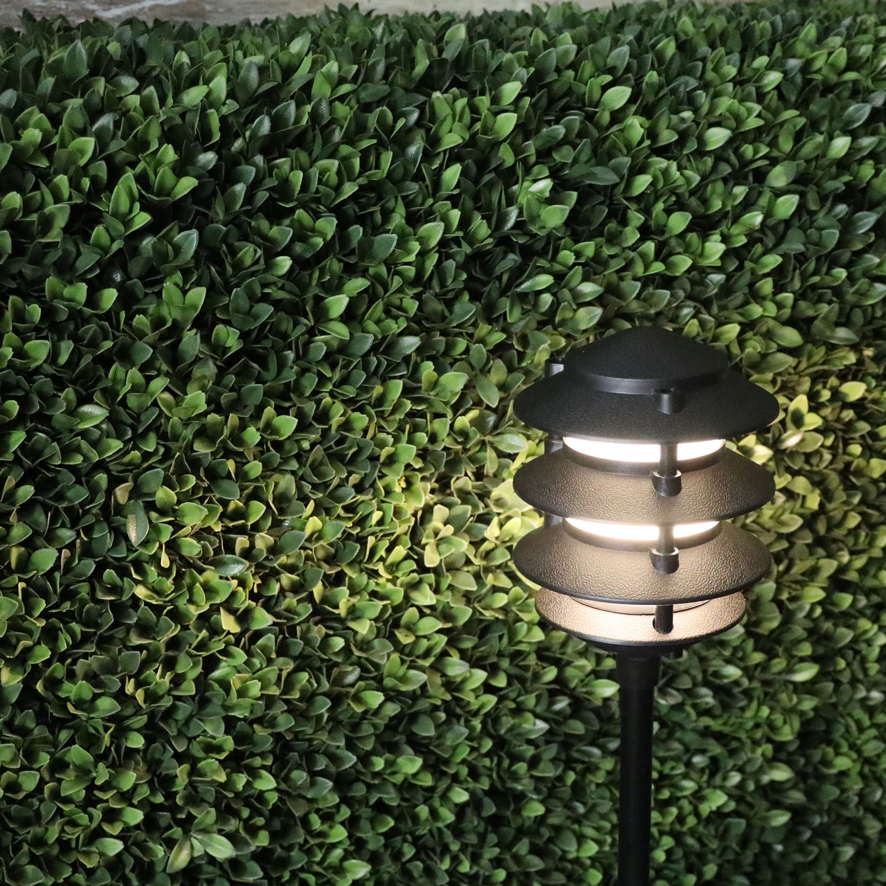 Pavillion Black 12V IP44 DIY Garden Pathway Spike Light