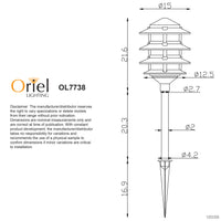 Thumbnail for Pavillion Black 12V IP44 DIY Garden Pathway Spike Light