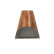 Brava Copper GU10 240V IP44 Outdoor Wall Light