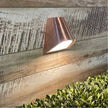 Brava Copper GU10 240V IP44 Outdoor Wall Light