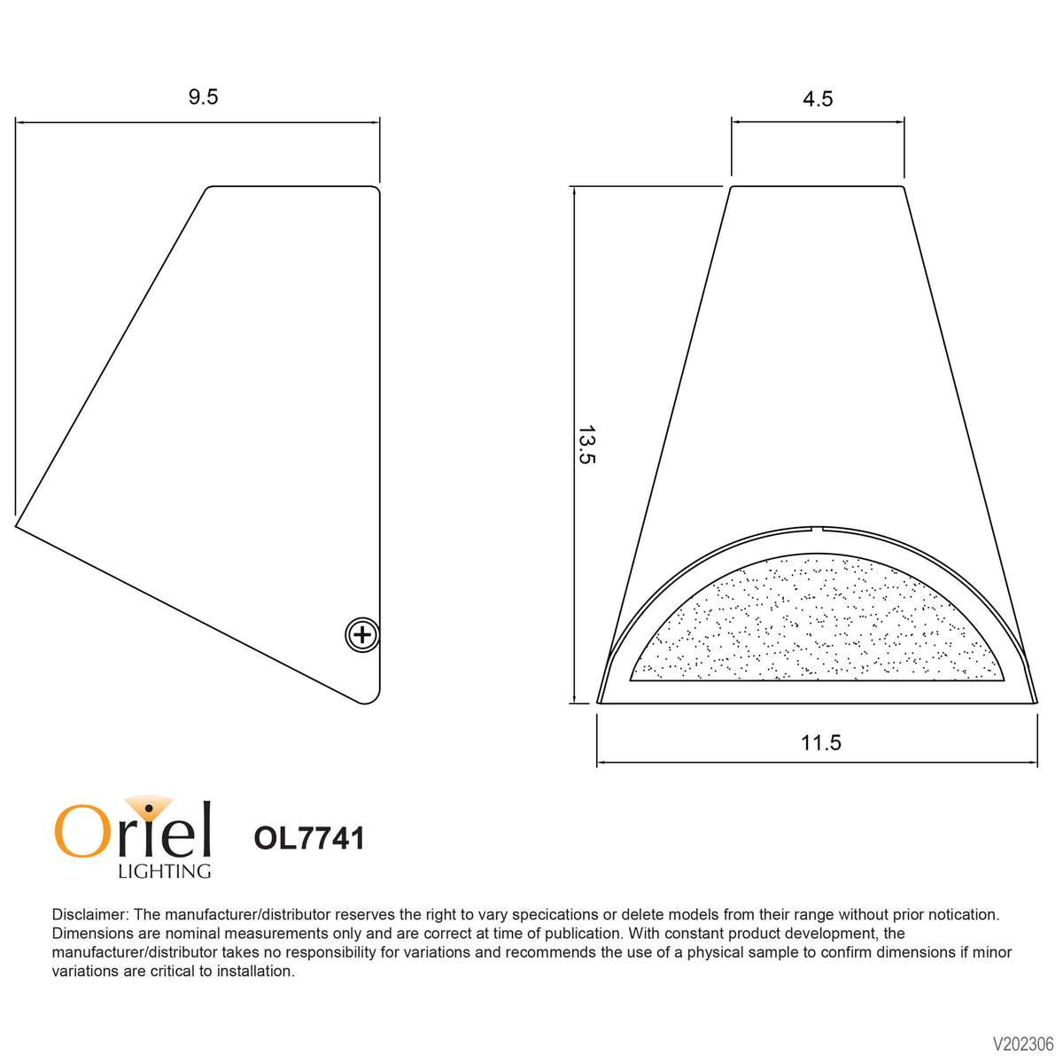 Brava Copper GU10 240V IP44 Outdoor Wall Light