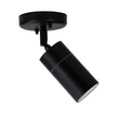 Zeta Single Black LED Ready Spotlight