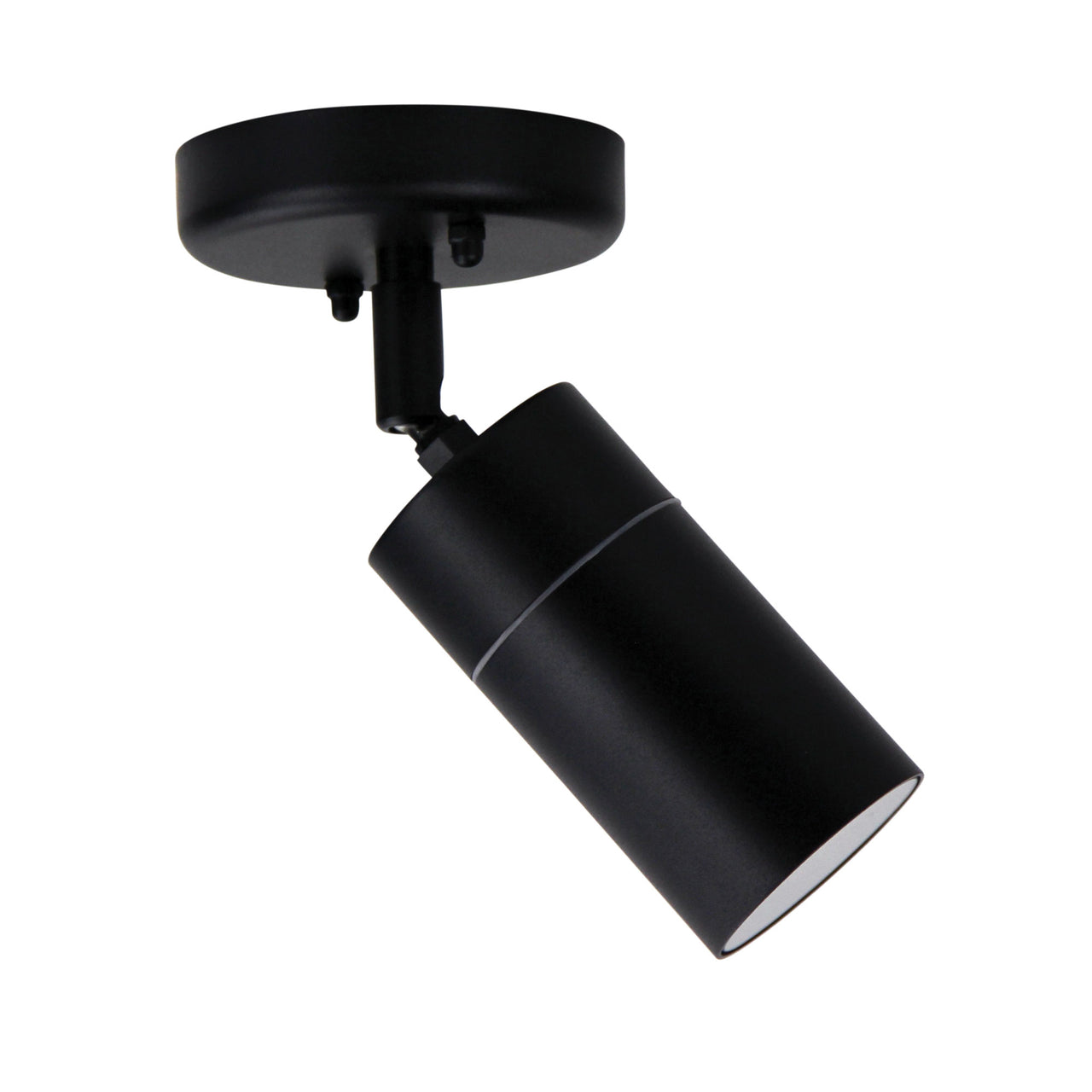 Zeta Single Black LED Ready Spotlight