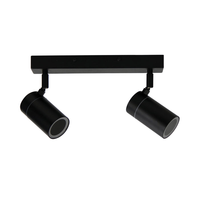 Zeta Double Black LED Ready Spotlight 30cm Long