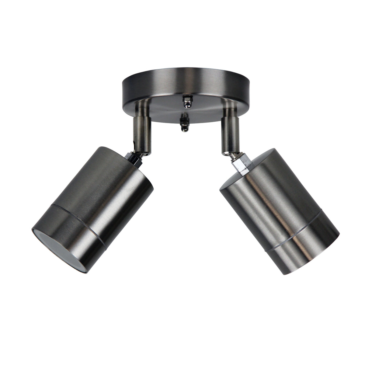 Zeta Outdoor LED Ready Twin Spotlight