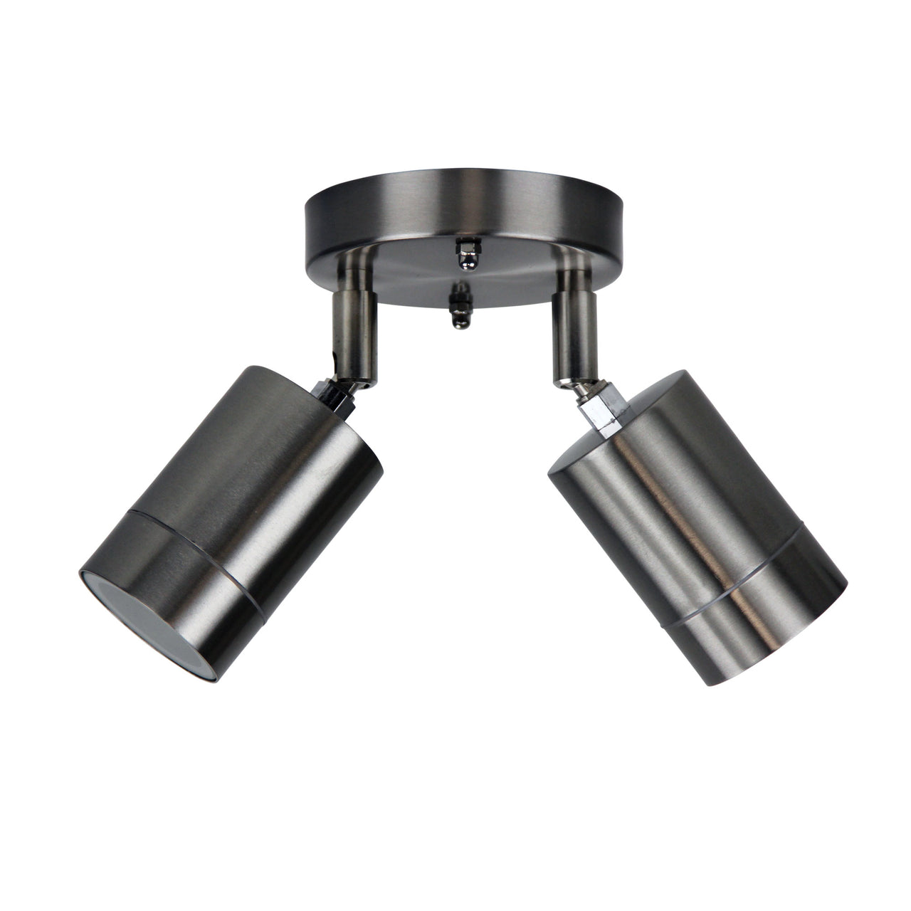 Zeta Outdoor LED Ready Twin Spotlight