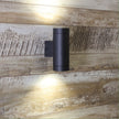 Latitude Black GU10 IP54 Up/Down Wall Light