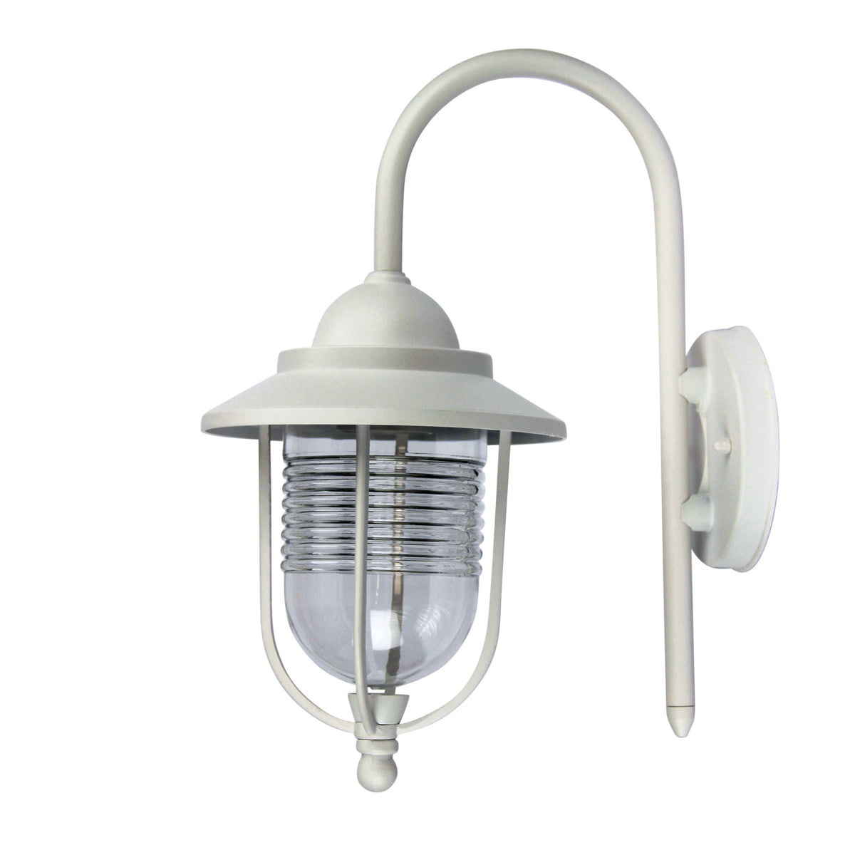 Domo White Contemporary Coach Light