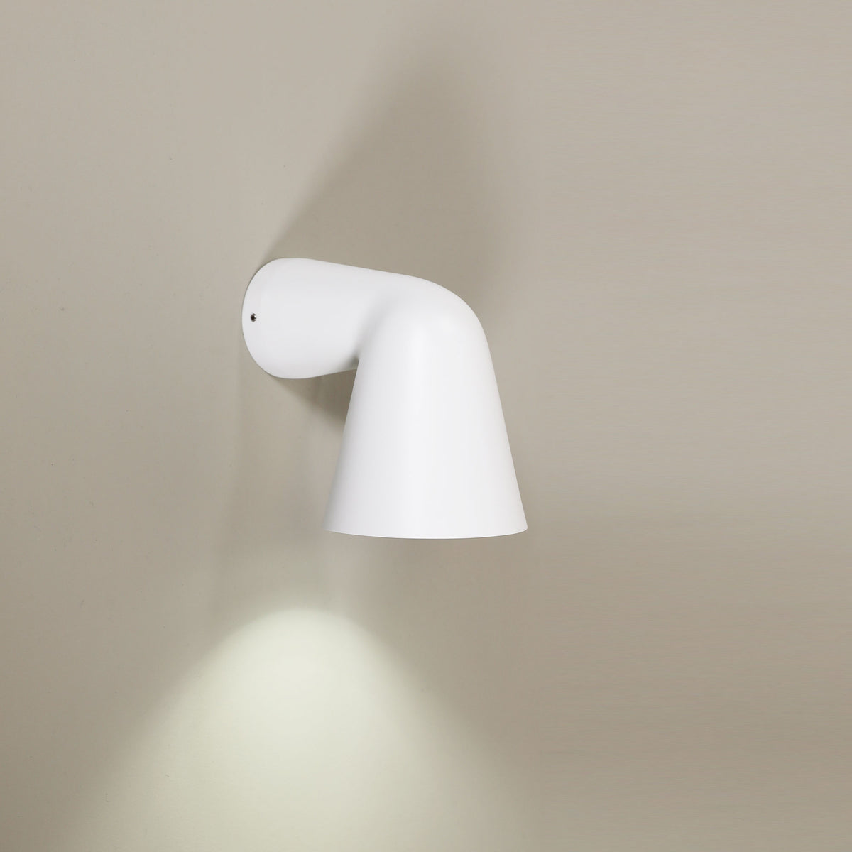 Voto White GU10 IP54 Wall Light