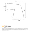 Voto White GU10 IP54 Wall Light