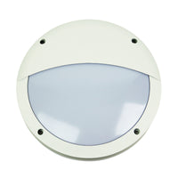 Thumbnail for Tonato Eyelid E27 IP54 Outdoor Bulkhead In White