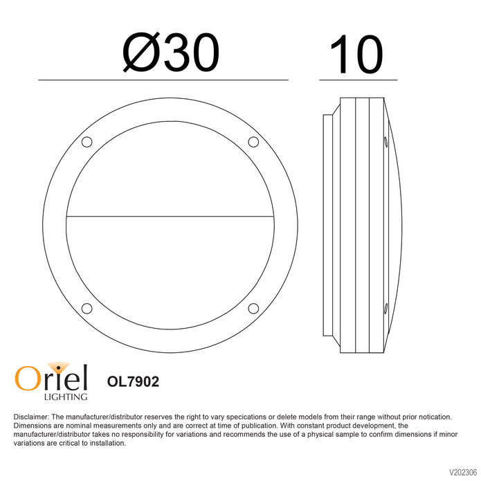 Tonato White 2 x E27 IP54 Eyelid Bunker