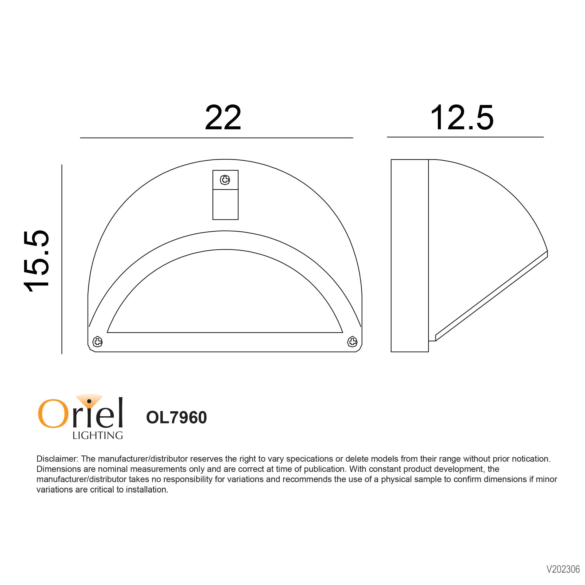 Cheval White E27 IP54 Classic Bunker