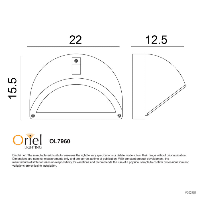 Cheval Graphite E27 IP54 Classic Bunker
