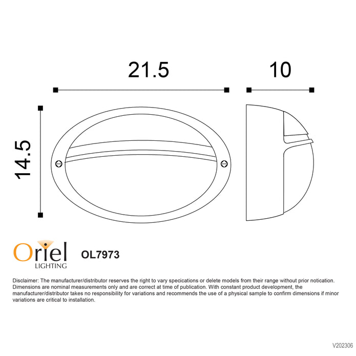 Galaxy White E27 IP54 Eyelid Bunker