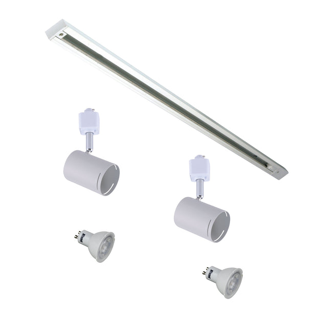 Baril White 2 Light Track Kit